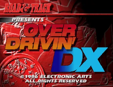 Over Drivin DX (JP) screen shot title